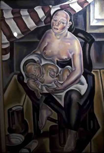 Maternidad. María Blanchard